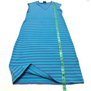 Original MARIMEKKO Finland Vintage Striped T Shirt Dress sz S Small Cotton